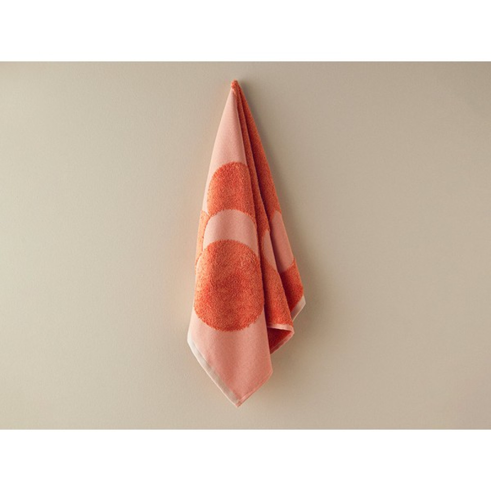 English Home Mix Blend Pamuk Jakarlı Yüz Havlusu 50X80 cm Turuncu - 50 x 80 cm El / Yüz Havlusu Fiyatı