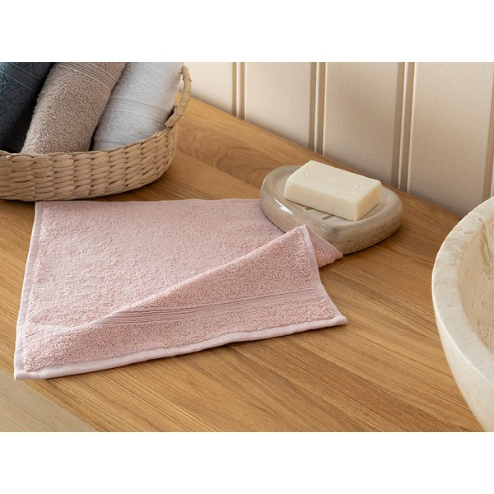 English Home Pure Basic El Havlusu 30 x 30 cm Açık Pembe El / Yüz Havlusu Fiyatı