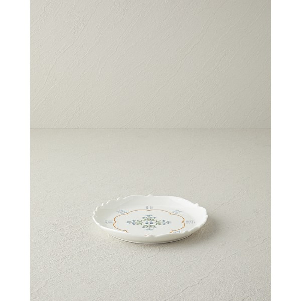 English Home Retro Paisley New Bone China Pasta Tabağı 18 cm Beyaz - Mavi Oto Boyaları Fiyatı
