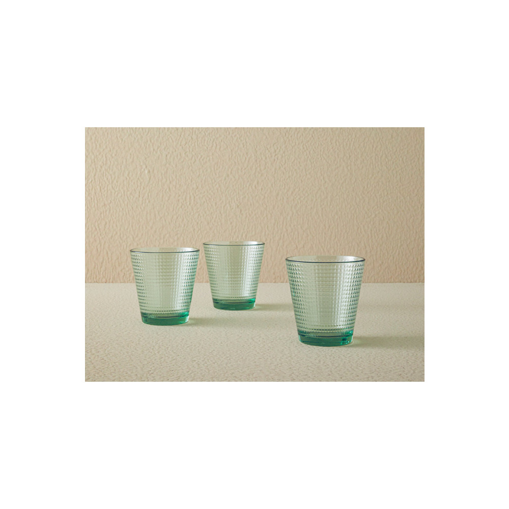English Home Unique Cam 3lü Meşrubat Bardağı 250 Ml Yeşil Fincan / Bardak / Kahve Takımı Fiyatı