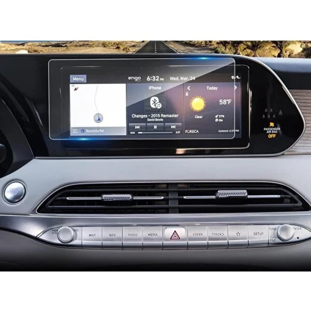 Engo Hyundai I20 10.25 Inç Multimedya Ekran Koruyucu Nano Şeffaf Oto Görüntü Sistemleri Fiyatı