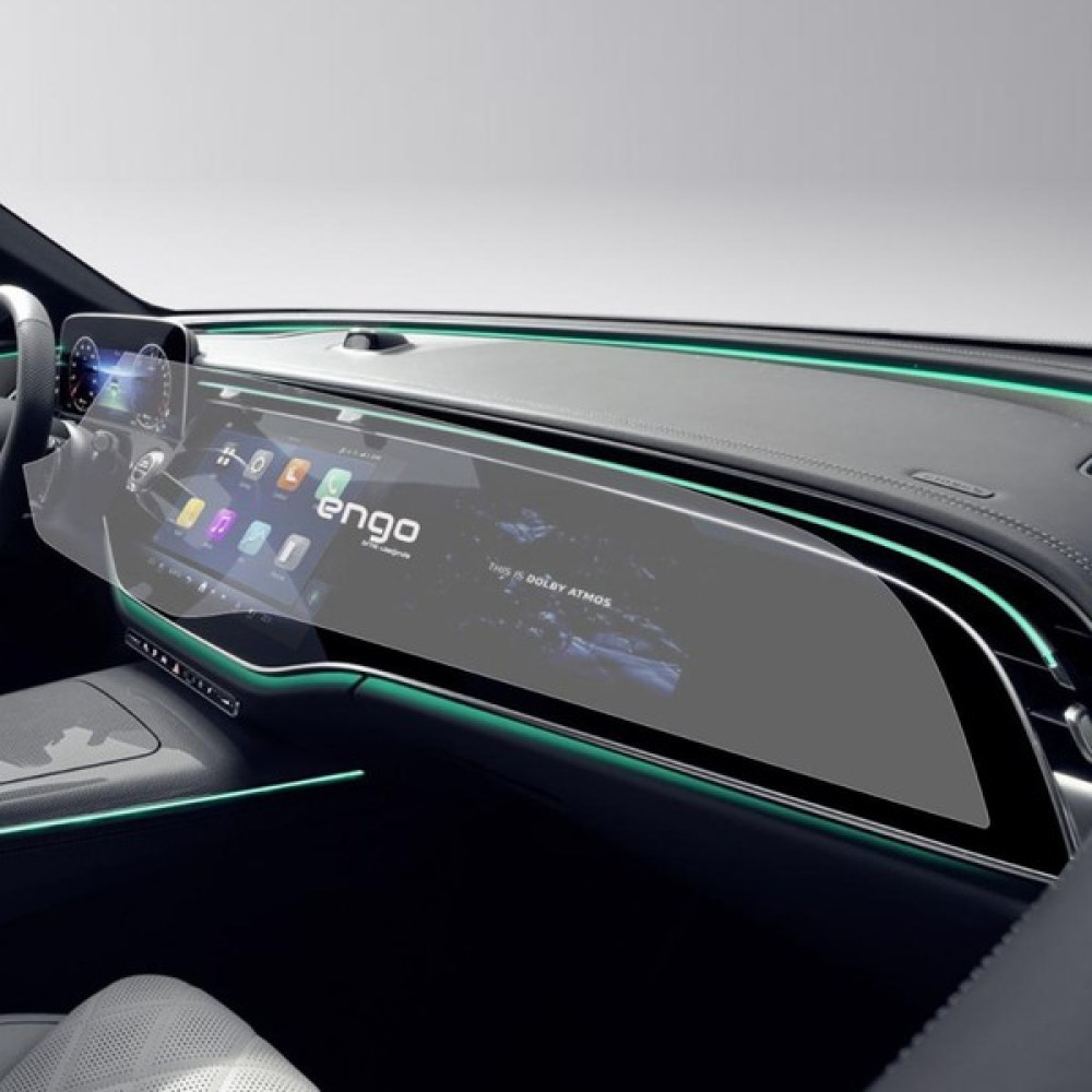 Engo Mercedes E180 Mat Ekran Koruyucu Multimedya ve Yolcu Ekranı Şeffaf Oto Görüntü Sistemleri Fiyatı