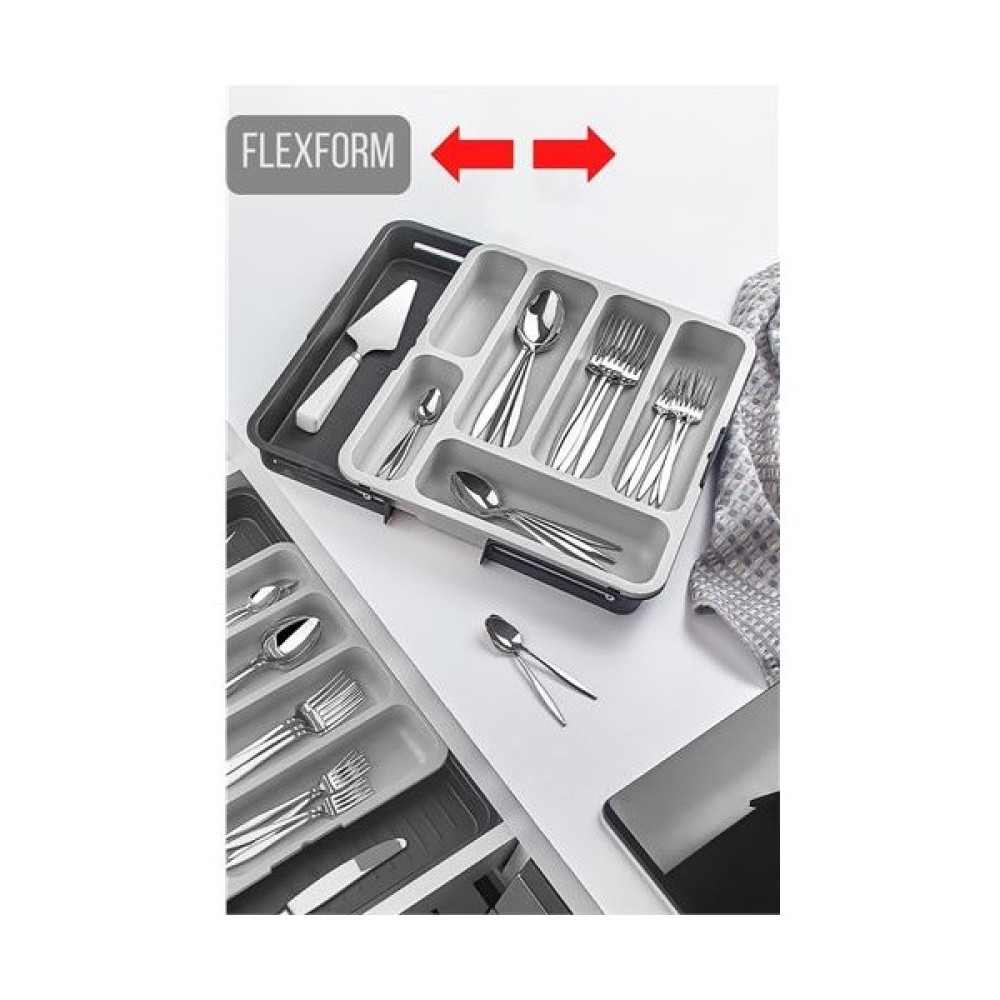 EngStore Flexform Çift Taraflı Uzayabilen Çekmece İçi Kaşıklık Pratik Mutfak Gereçleri Fiyatı
