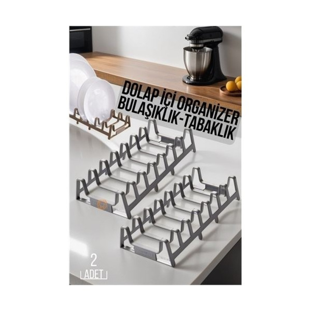 EngStore Transformacion 2 Li Dolap Içi Tencere Kapak ve Tabak Düzenleyici Kurutmalık Organizer 719447 Pratik Mutfak Gereçleri Fiyatı