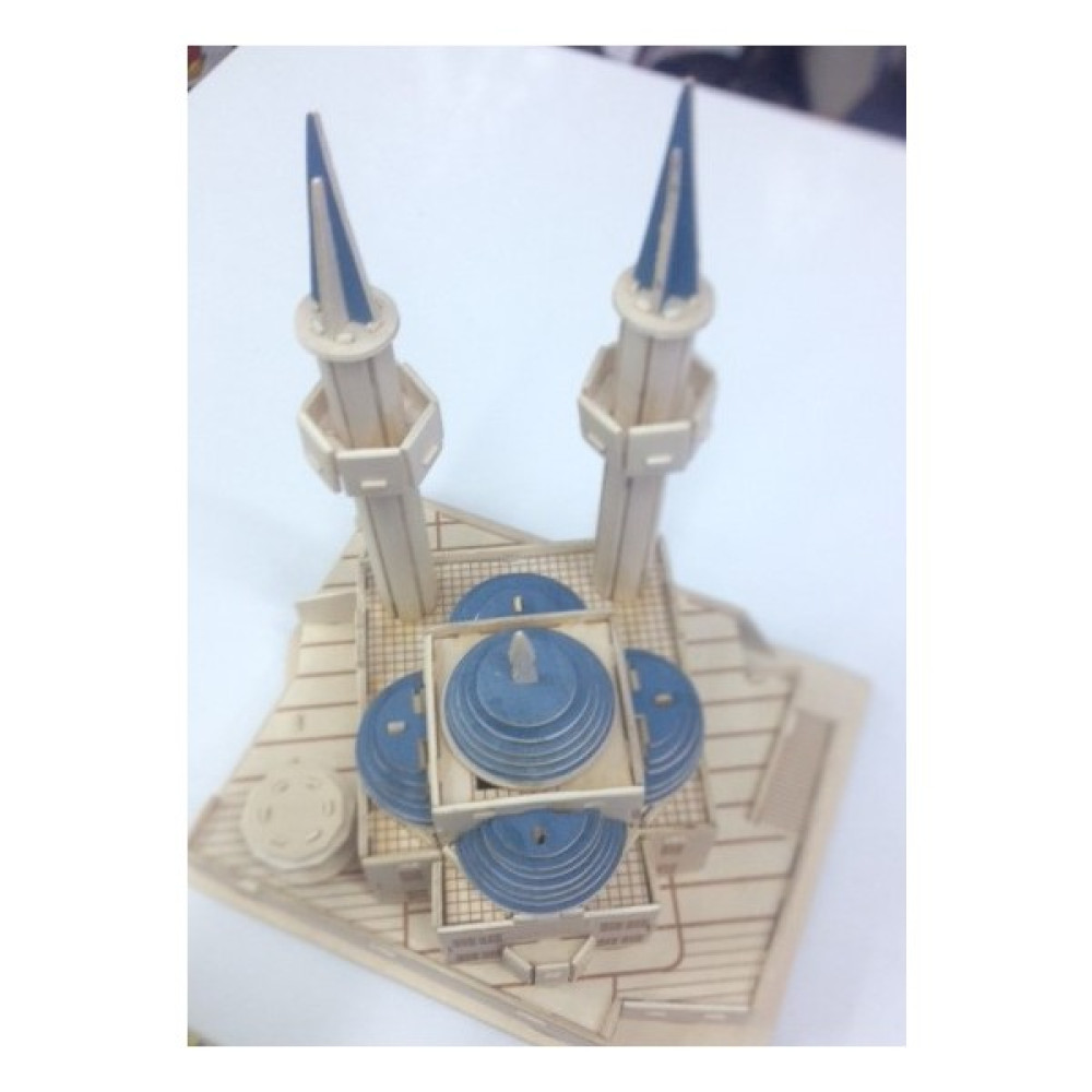 Enhavalı Ahşap Cami Maketi Büyük Boy Maket Fiyatı