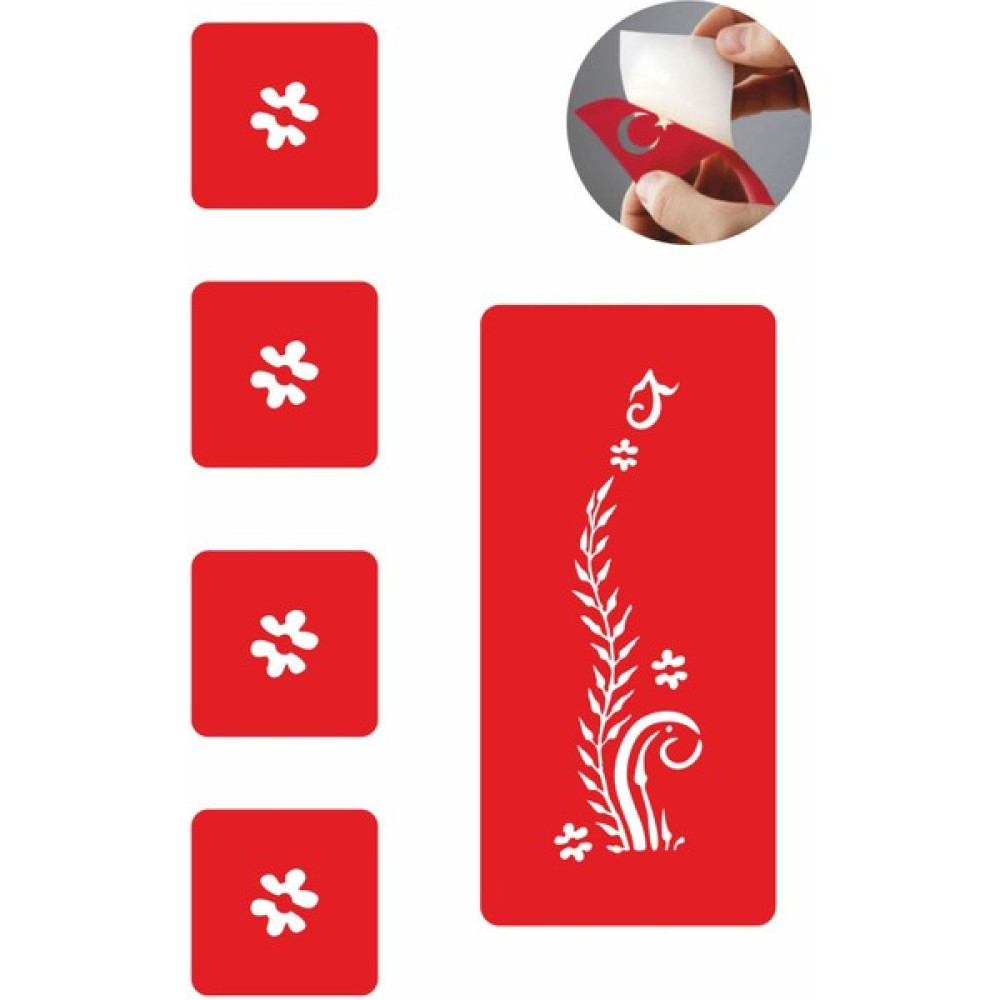 Enhavalı Minik Papatyalar 5 Adet Geçici Dövme Kına Şablonu Sağlık / Bakım / Kozmetik Fiyatı