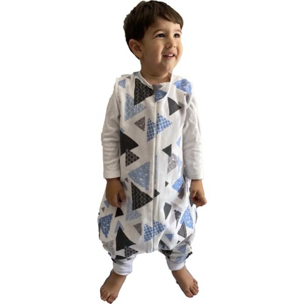 Enhitbaby Çocuk Bebek Kışlık ve Mevsimlik Çift Katlı Pazen Uyku Tulumu 1 Tog 6-12 Ay Mavi Erkek Çocuk Tulum Fiyatı