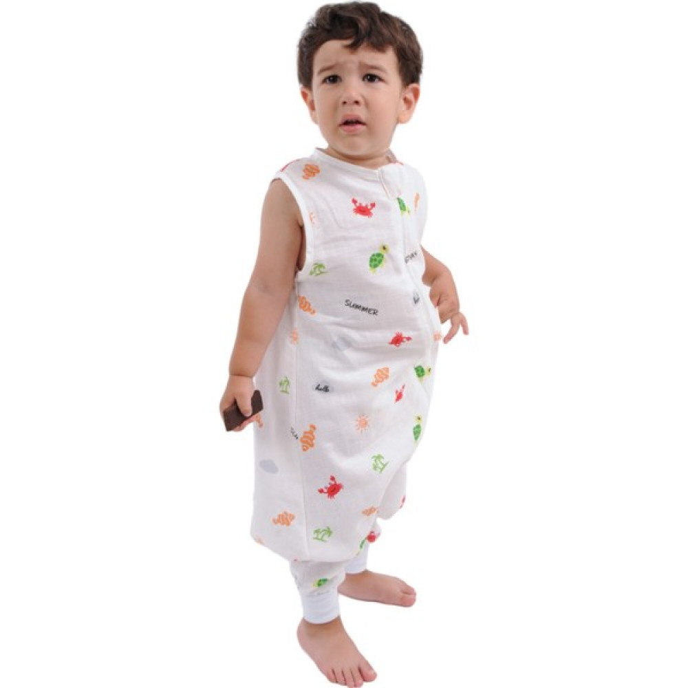 Enhitbaby Çocuk Bebek Yazlık Baharlık Uyku Tulumu Müslin 0,5 Tog 6-12 Ay Bebek Tulumu Fiyatı