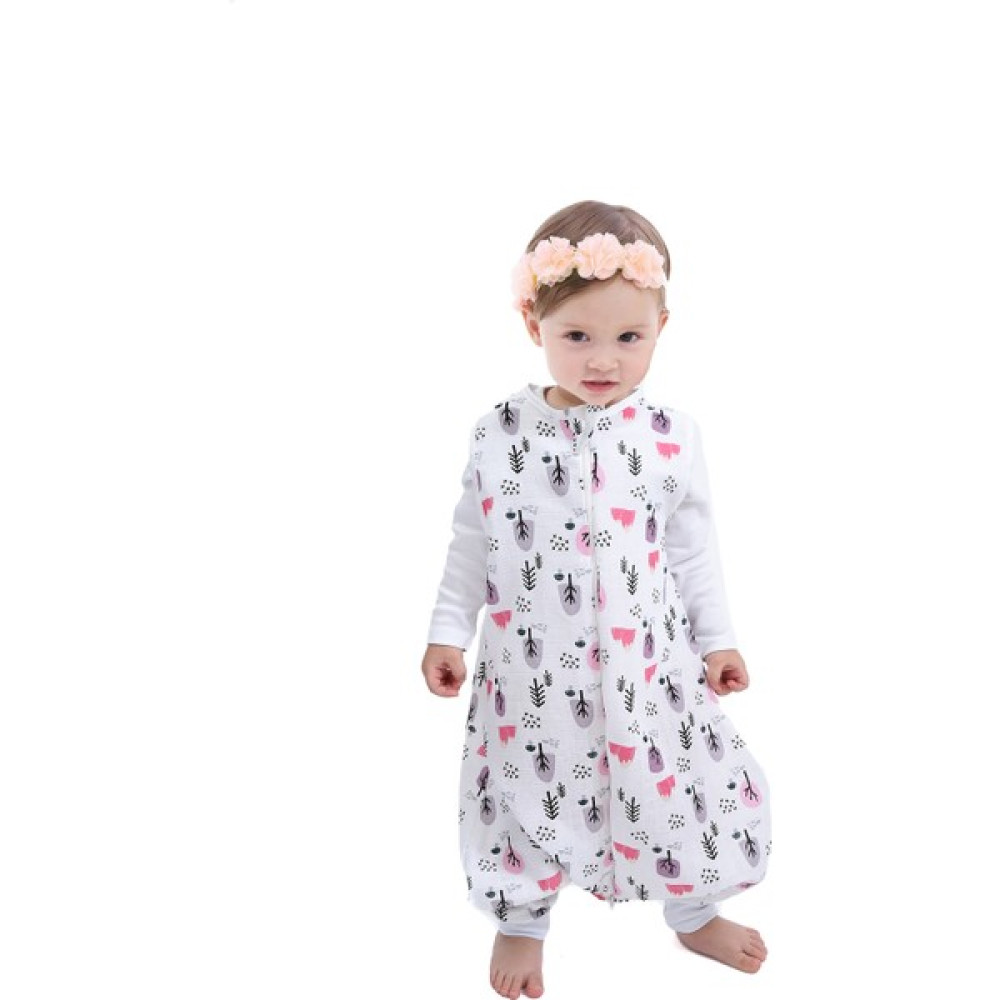 Enhitbaby Çocuk Bebek Yazlık Baharlık Uyku Tulumu Pembe Ağaç Müslin 0,5 Tog 6-12 Ay Bebek Tulumu Fiyatı