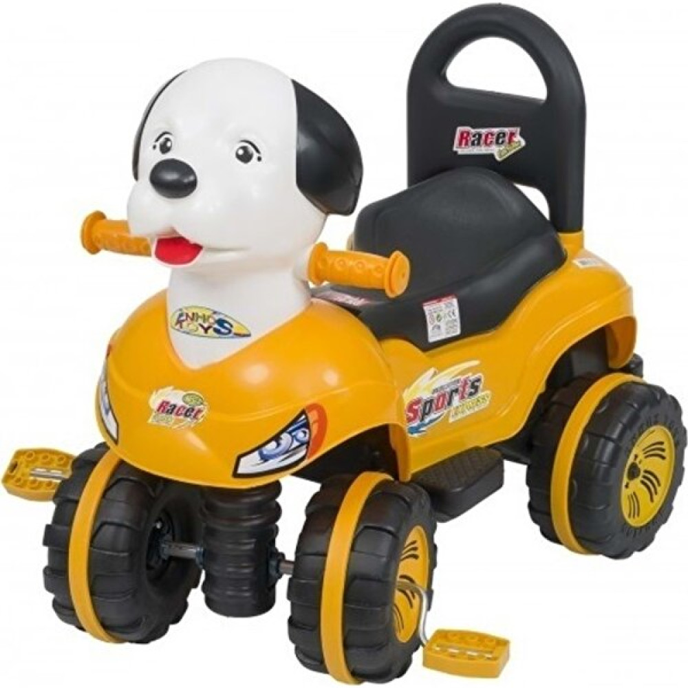 Enhoştoys Enhoş Toys Pedallı Köpek Araba Sarı Açık Hava, Deniz ve Spor Oyuncakları Fiyatı