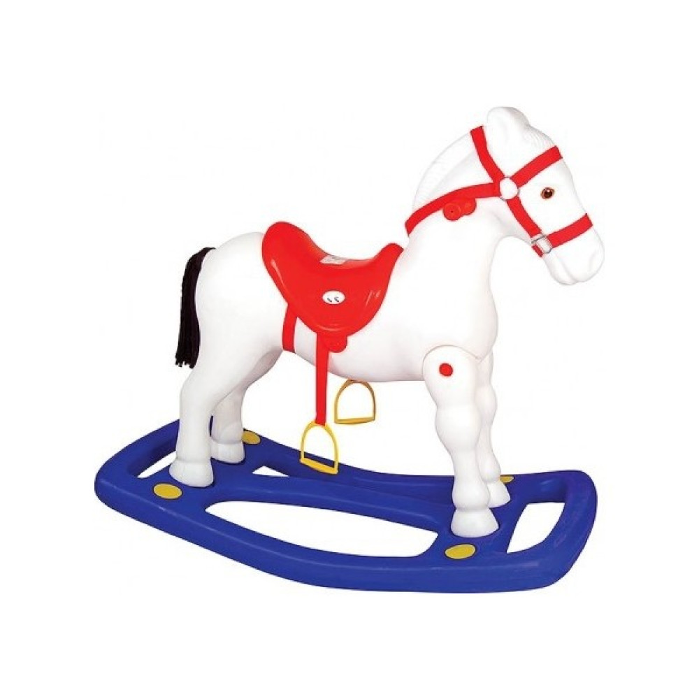 Enhoştoys Sallanan Büyük At - Beyaz Bebek Oyuncakları Fiyatı