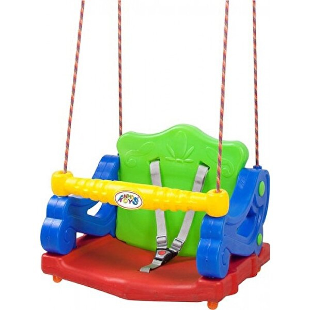 Enhoştoys Sultan Salıncak - Kırmızı - Mavi Bebek Oyuncakları Fiyatı