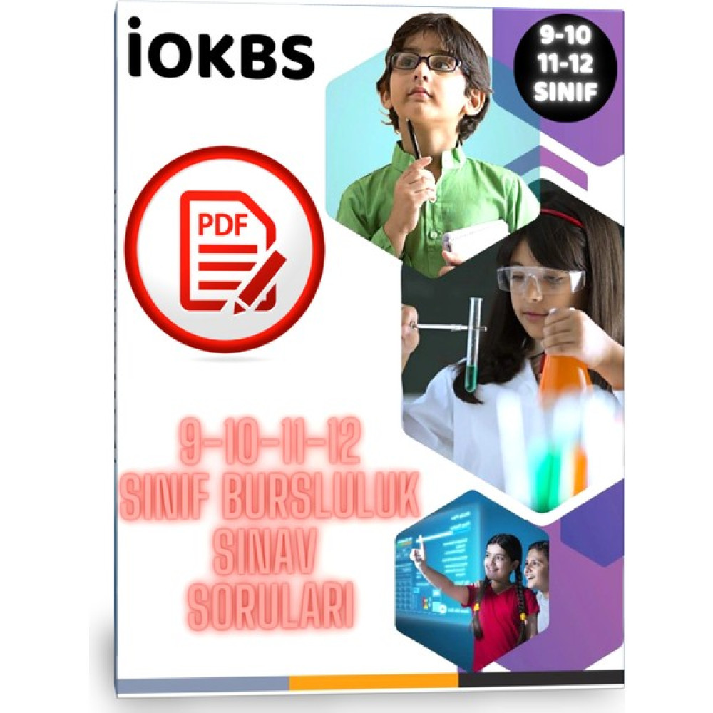 Enine Boyuna Eğitim Bursluluk Sınav Soruları Pdf Kitabı (9-10-11. Sınıflar Için) Eğitim Setleri Fiyatı