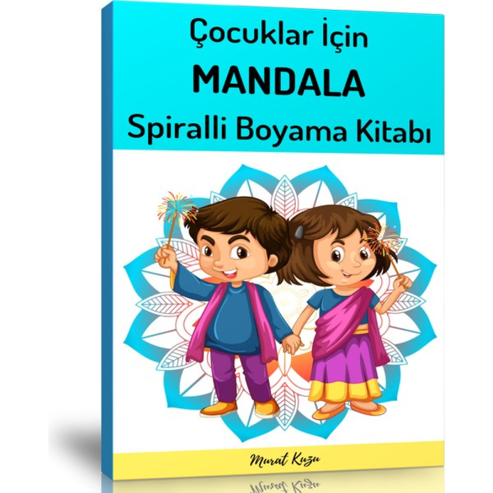 Enine Boyuna Eğitim Çocuklar İçin Mandala Spiralli Boyama Kitabı Aktivite & Eğitici Kitaplar Fiyatı