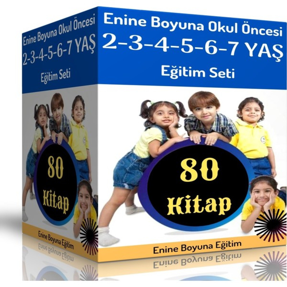 Enine Boyuna Eğitim Enine Boyuna Okul Öncesi Eğitim Seti (2-3-4-5-6-7 Yaş) Okul Öncesi Eğitici & Öğretici Kitaplar Fiyatı