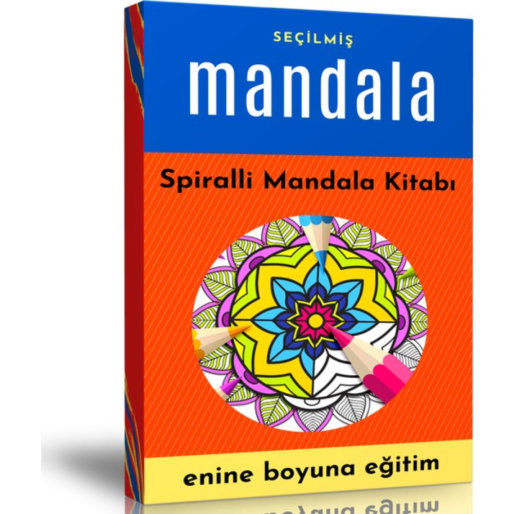 Enine Boyuna Eğitim Yetişkinler Için Seçilmiş Mandala Kitabı Aktivite & Eğitici Kitaplar Fiyatı