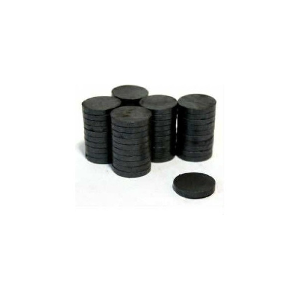 Eniyisiniiste 50 Adet 18 mm x 3mm Yuvarlak Kömür Mıknatısı-Duvar Süsü - Nikah Şekeri - Deney Malzemesi Mıknatıs - Siyah Oyun & Hobi Fiyatı