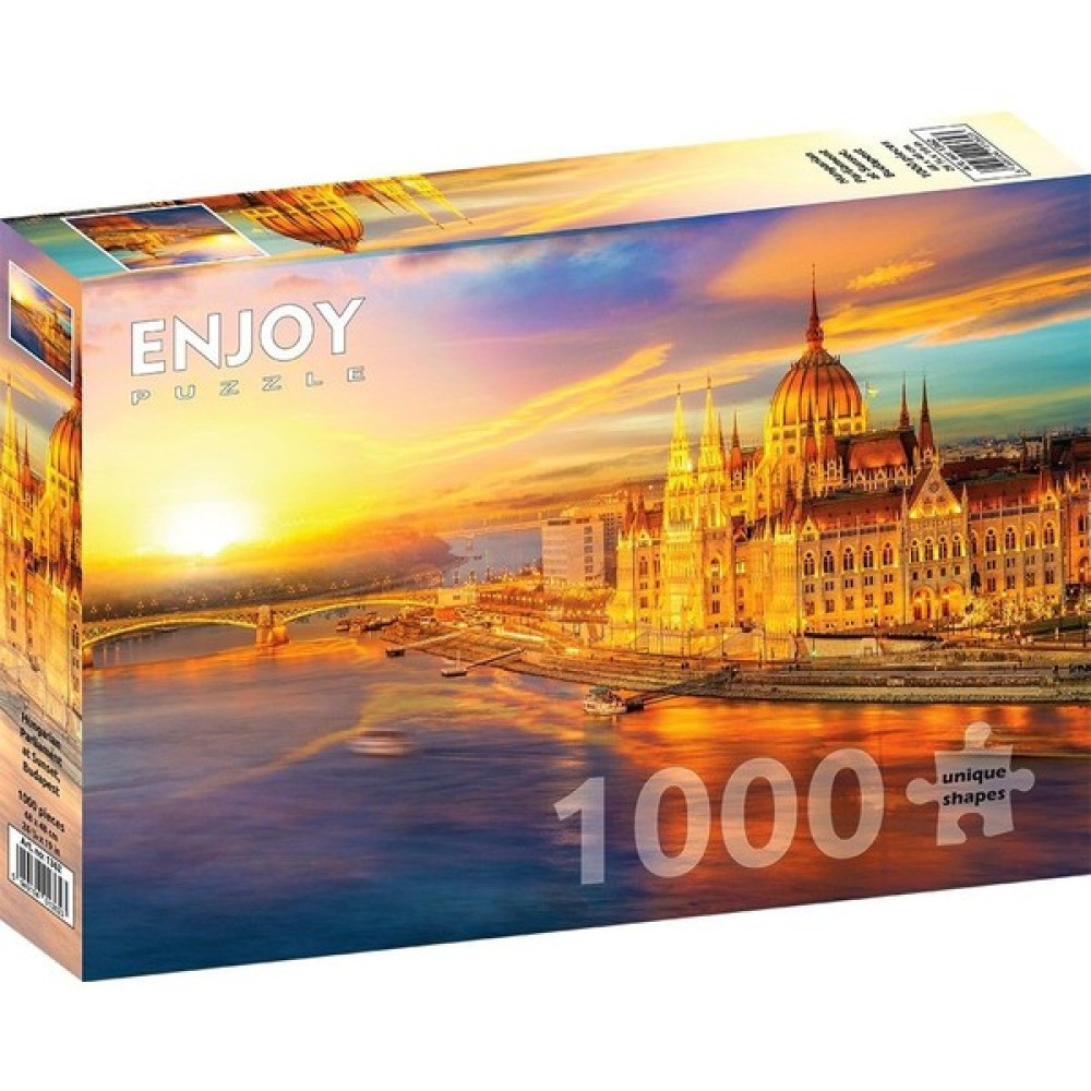 Enjoy 1000 Parça Gün Batımında Macaristan Parlamentosu Puzzle Oto Boyaları Fiyatı
