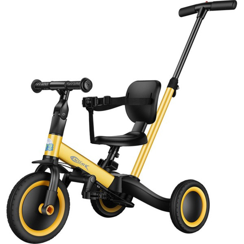 Enjoy Homee Enjoy Home Çocuk Üç Tekerlekli Pedal Arabası Çok Fonksiyonlu Çocuk Denge Aracı El Üç Tekerlekli Bisiklet (Yurt Dışından) - Sarı Açık Hava, Deniz ve Spor Oyuncakları Fiyatı