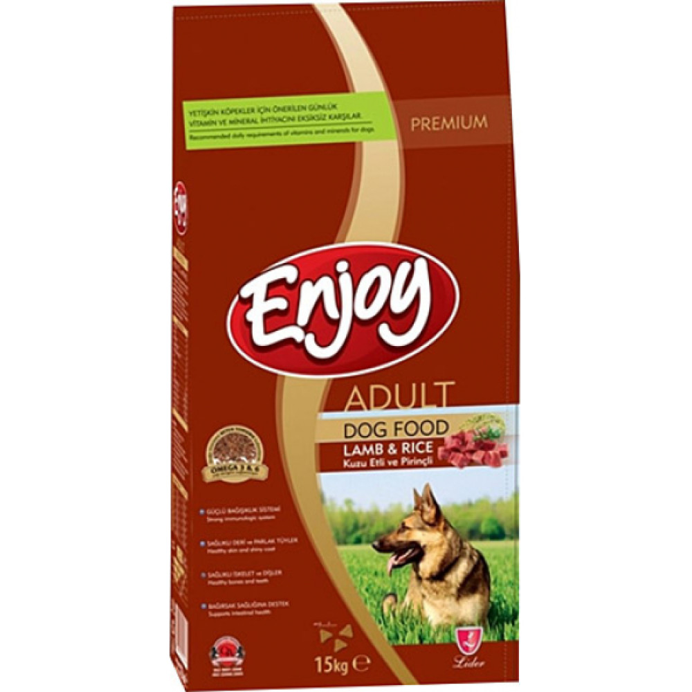 Enjoy Kuzu Etli Ve Pirincli 15 Kg Yetiskin Kopek Mamasi Evcil Hayvan Ürünleri Fiyatı
