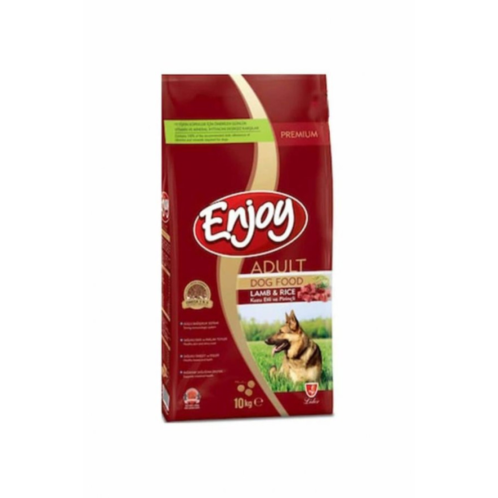 Enjoy Kuzu Etli  Ve Pirincli Yetiskin Kopek Mamasi 10 Kg Evcil Hayvan Ürünleri Fiyatı