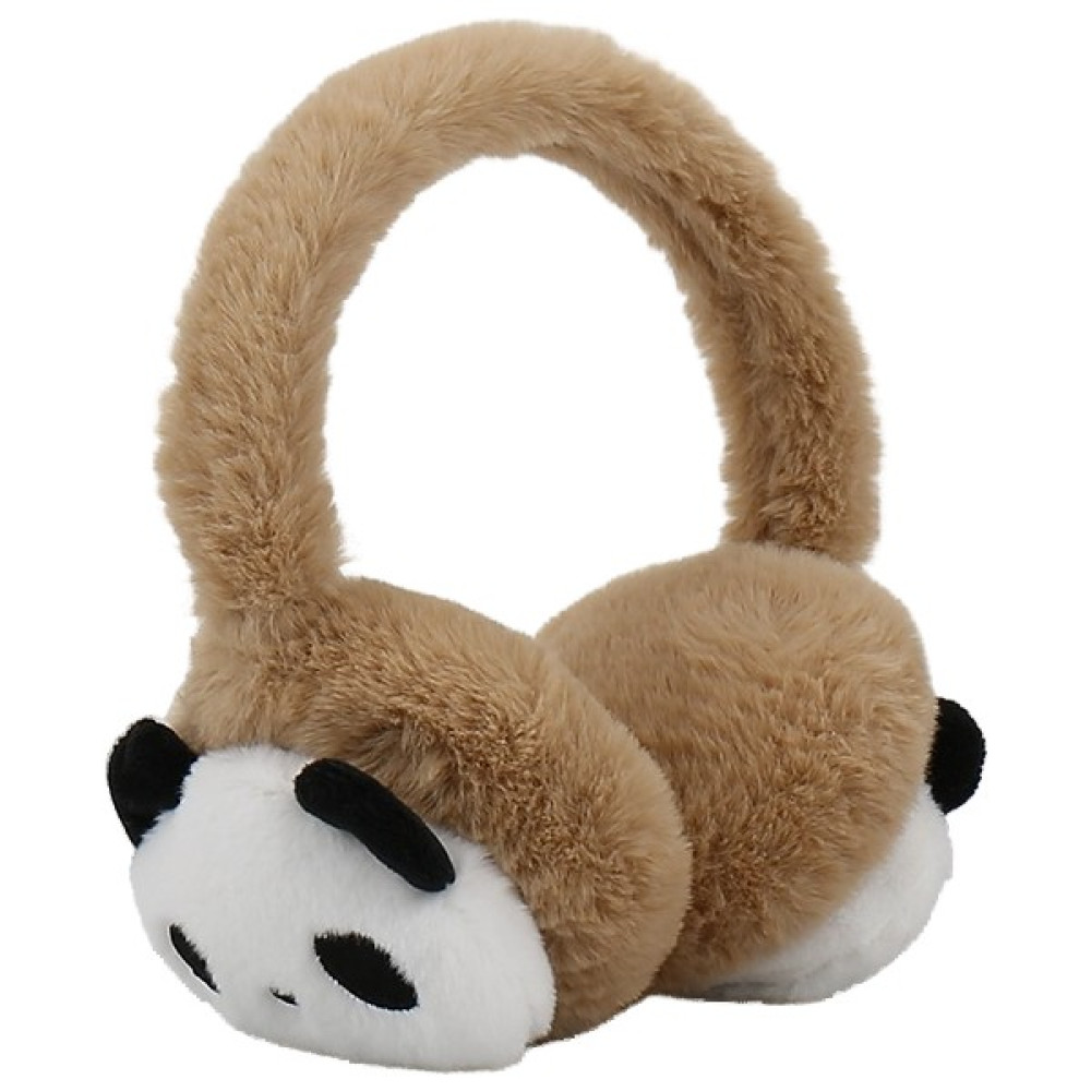 Enjoy Life Sevimli Panda Kulaklıklar Çocuk Kış Sıcak Artı Kadife Ayarlanabilir Taklit Tavşan Kürkü Kalınlaşmış Kızlar Kulak Koruyucu Sıcak Kulaklık... Kadın Kulaklığı Fiyatı