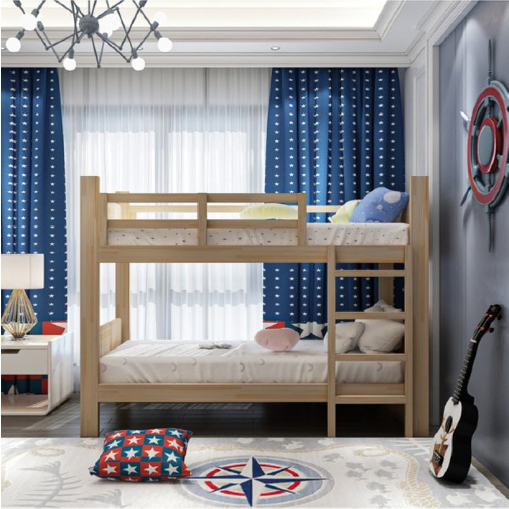Enjoy Lıfe Tasarım Montessori Doğal Çam Ağacı Çocuk Ranza Yatak Karyola - 90 x 190 cm - Ahşap Ranza Fiyatı