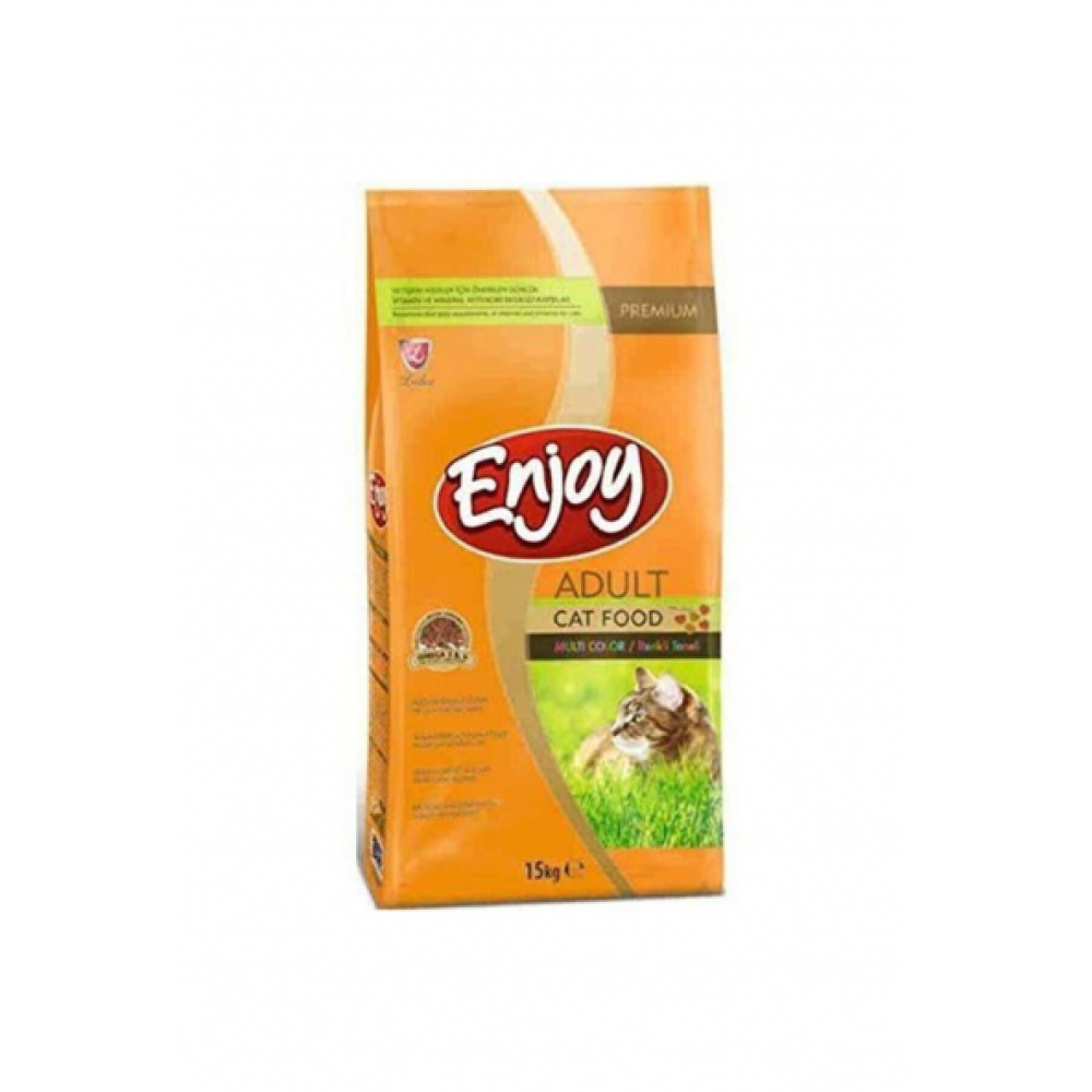 Enjoy Multicolor Renkli Taneli Kedi Maması 15 Kg Evcil Hayvan Ürünleri Fiyatı