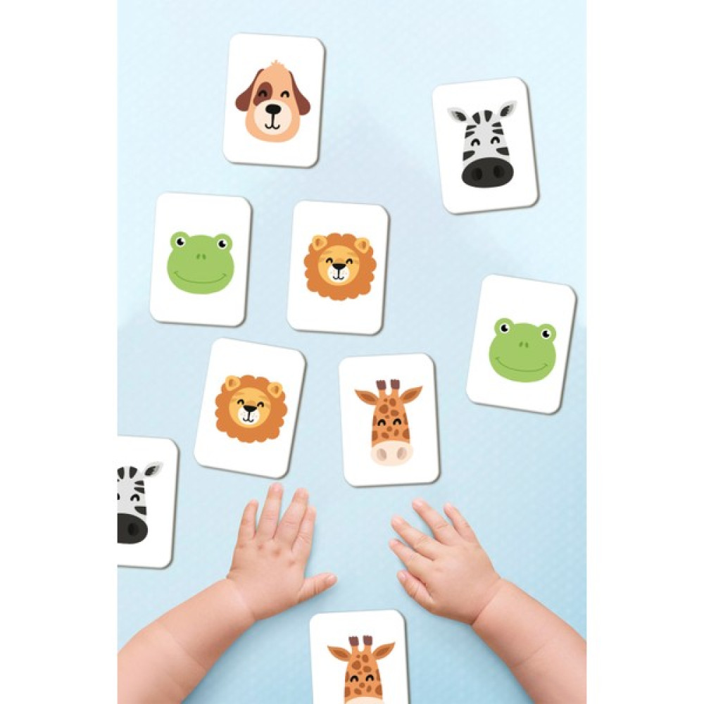 Enjoy My Design Zeka Kartları Hafıza Eşleştirme Oyunu Sevimli Hayvanlar Ahşap Eğitici Puzzle Oyuncak Eğitici Oyuncak Fiyatı