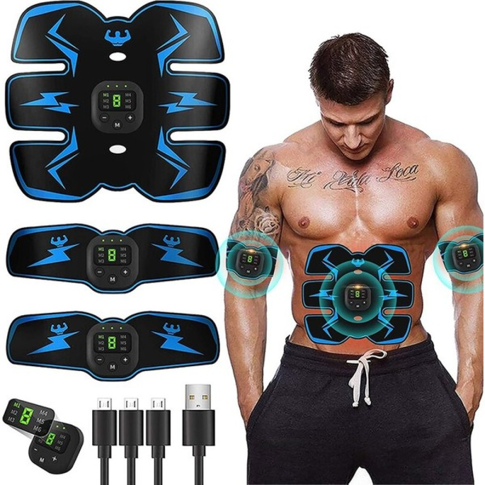Enjoy Outdoor Karın Kas Stimülatörü Ems Abs Eğıtmen Elektrostimülasyon Kasları Toner Ev Gym Fitness Ekipmanları USB Şarj Dropship (Yurt Dışından) Masaj Cihazları Fiyatı