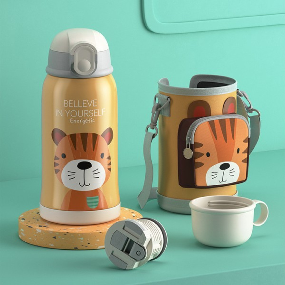 Enjoytime Çocuk Sevimli Hayvan Suluk 550 ml (Yurt Dışından) - Renkli Suluk Fiyatı