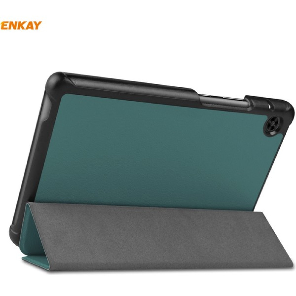 Enkay Huawei Matepad T8 / Onur Tablet Için Pu Deri Kılıf X7 (Yurt Dışından) - Yeşil Oto Boyaları Fiyatı