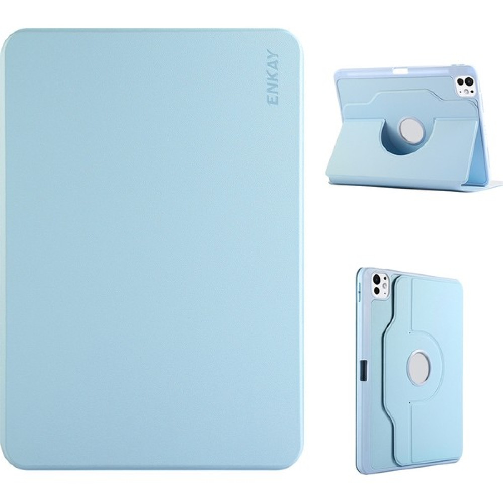 Enkay Pu iPad Pro 13 2024 Için Kılıf (Yurt Dışından) - Açık Mavi Oto Boyaları Fiyatı