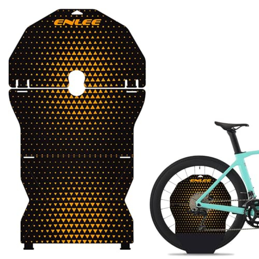 ENLEE Bicycle Disc Brake Cover PP Oil Stain Prevention Bike Wash Disc Brake Cover Heat Resistance Mountain Bike Protectors Star