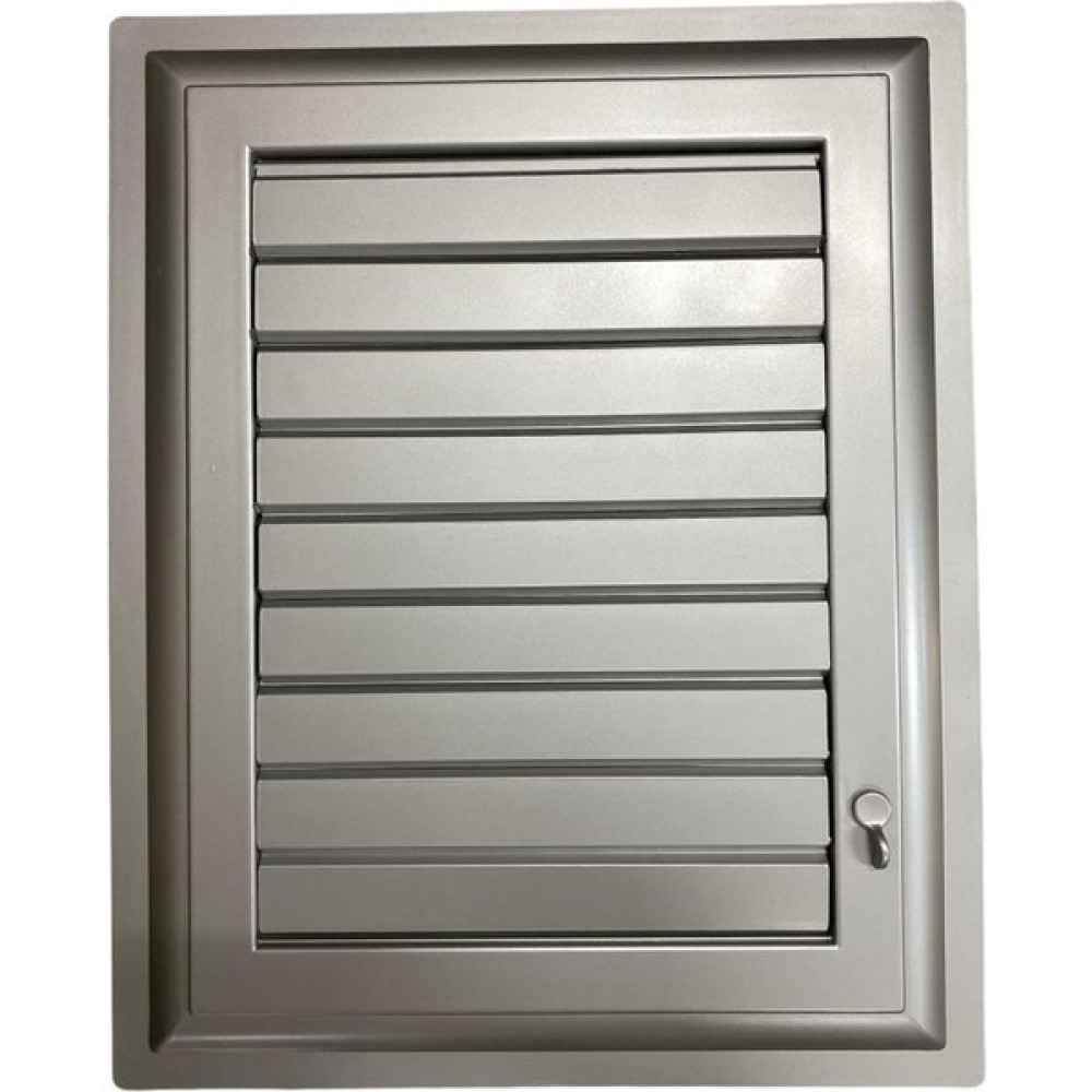 Ennalbur Plastik Menfez 50X50 Gümüş Banyo Wc Havalandırma - Antik - Gümüş Nalburiye & Hırdavat Fiyatı