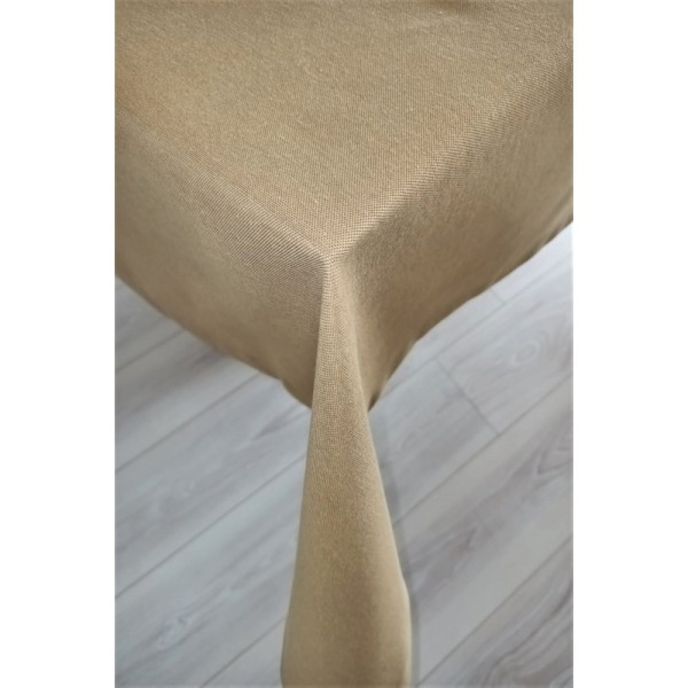 Eno Concept Keten Dokulu Açık Hardal Masa Örtüsü - 160 x 220 cm Masa Örtüsü Fiyatı