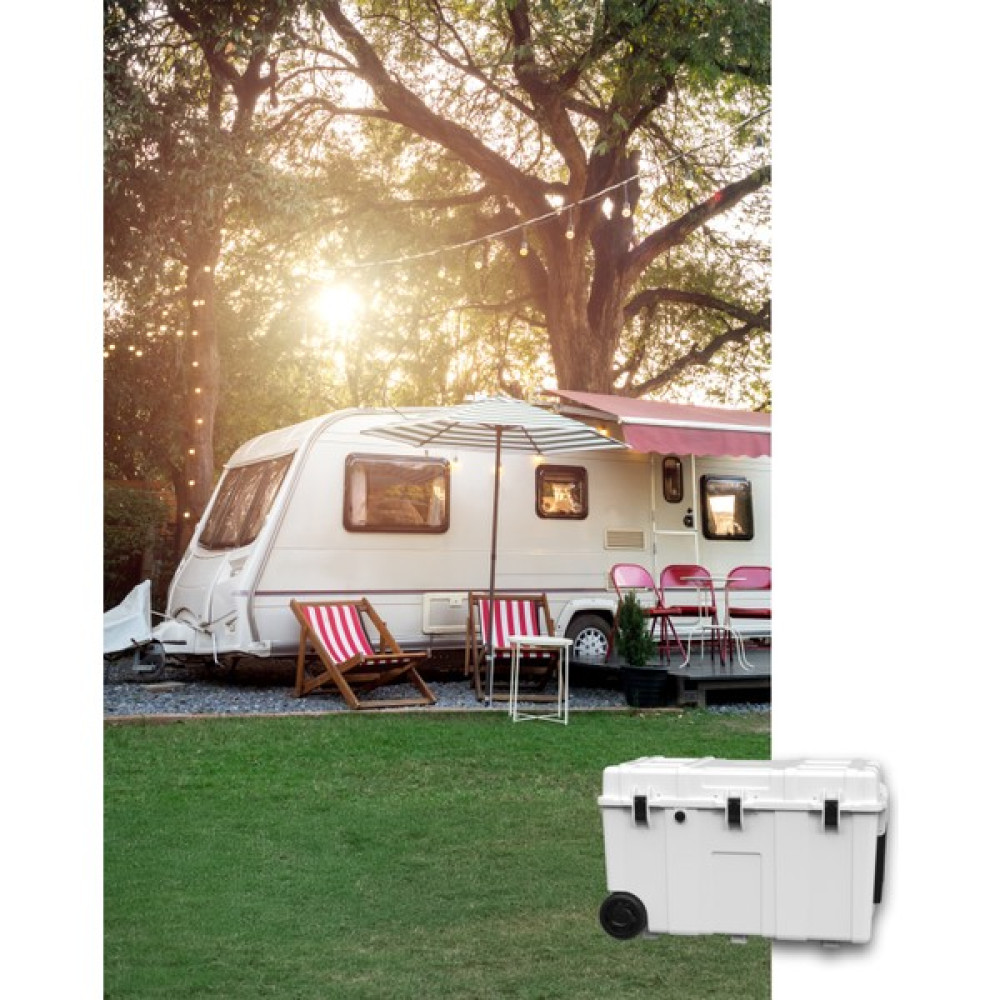 Enora Moda Revel Marin Soğutucu Buzluk 90LT Tekerlekli Ice Box - Beyaz Oto Boyaları Fiyatı