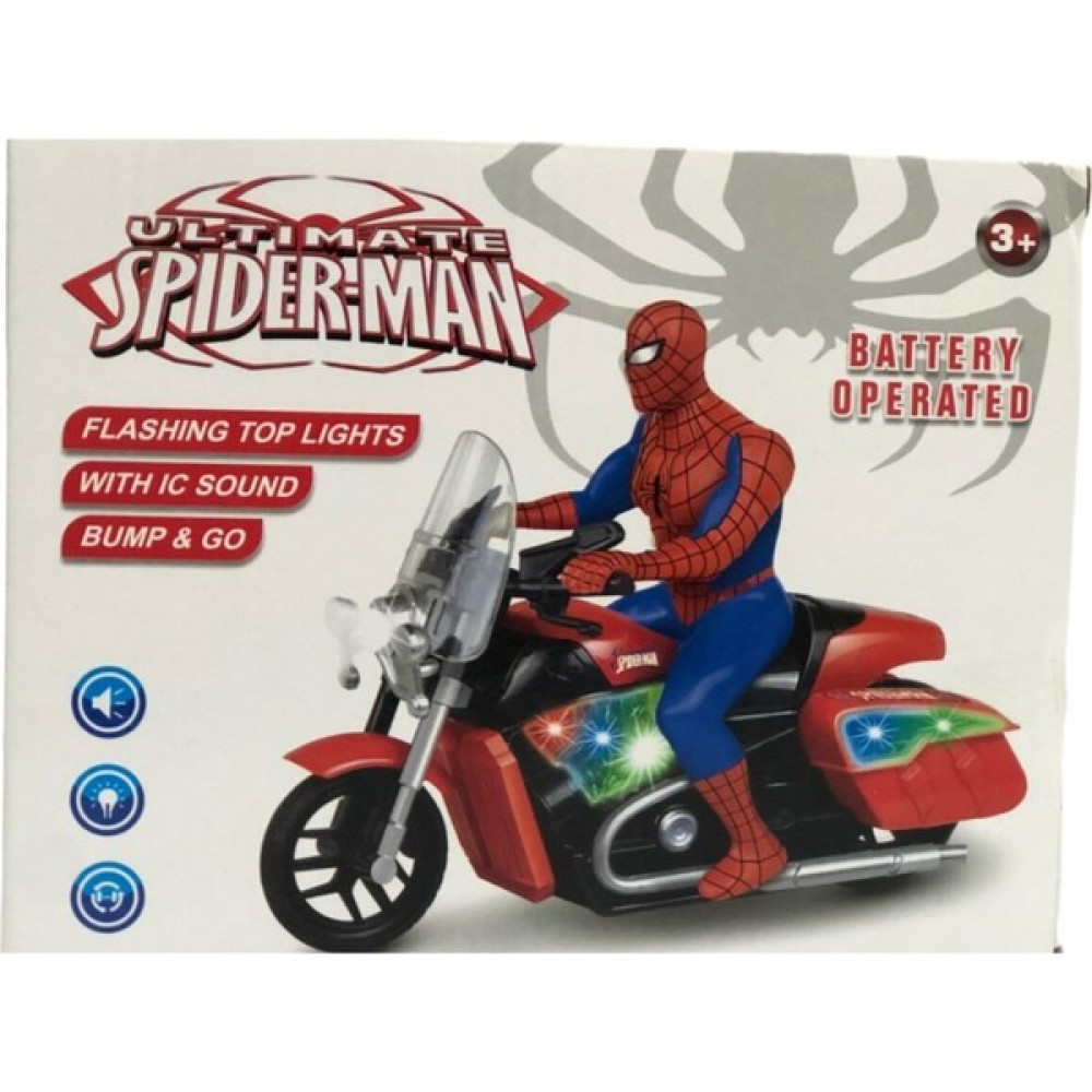 Enoy Motorlu Pilli Işıklı Spiderman Örümcek Adam - Renkli Oyuncak Fiyatı