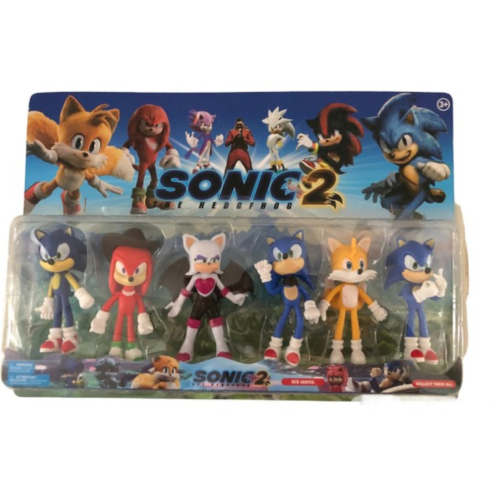 Enoy Sonic 6 Li Kartela Oyuncak Seti - 5 Renkli Oyuncak Fiyatı