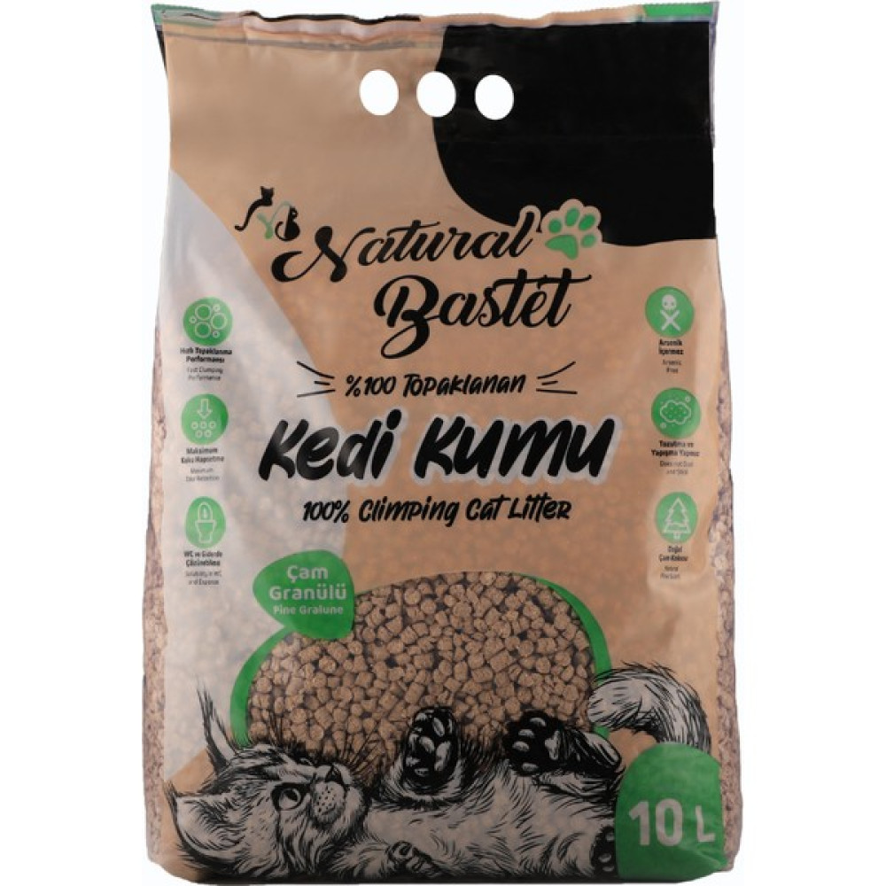 Enpatiks Natural Bastet Kedi Kumu 10 Litre Evcil Hayvan Ürünleri Fiyatı