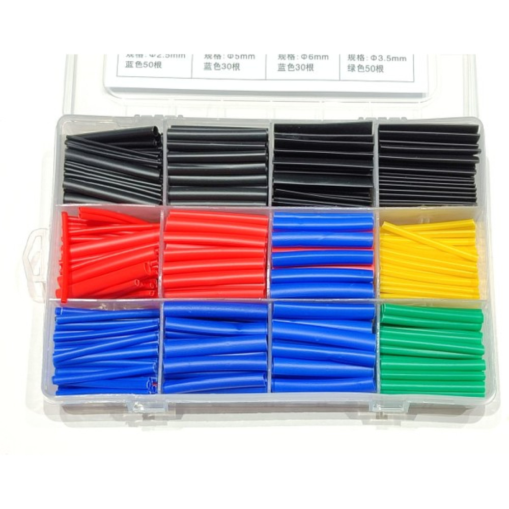Ens Spot Kablo Koruyucu Makaron Seti 560 Parça 1 mm x 13 mm Isıyla Daralan Makaron Kablo Tamir Seti Elektrikli El Aletleri Fiyatı