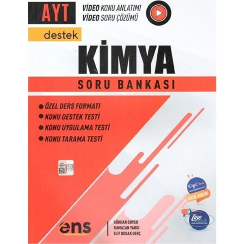 Ens Yayınları Ens Yayıncılık Ayt Kimya Soru Bankası Eğitim Setleri Fiyatı