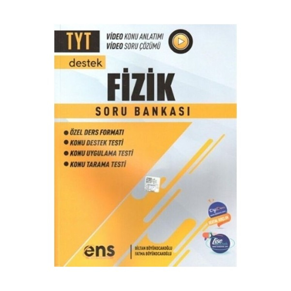 Ens Yayınları Ens Yayıncılık Tyt Fizik Soru Bankası Temel Yeterlilik Testi (TYT) Fiyatı