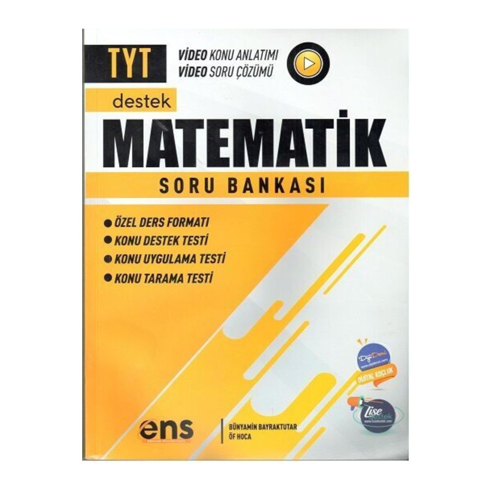 Ens Yayınları TYT Matematik Soru Bankası 2023-2024 Ders Sınav Kitapları Fiyatı