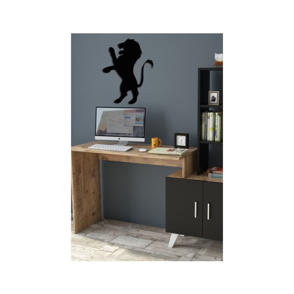 Ensa Design Aslan Figürü Duvar Süsü, Duvar Dekoru, Salon Konsepti 50X40CM Ev & Dekorasyon Aksesuarları Fiyatı