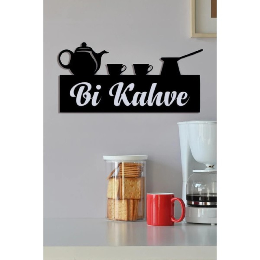 Ensa Design Bi Kahve Duvar Dekoru - Mutfak Dekoru - 50 x 25CM Ev & Dekorasyon Aksesuarları Fiyatı