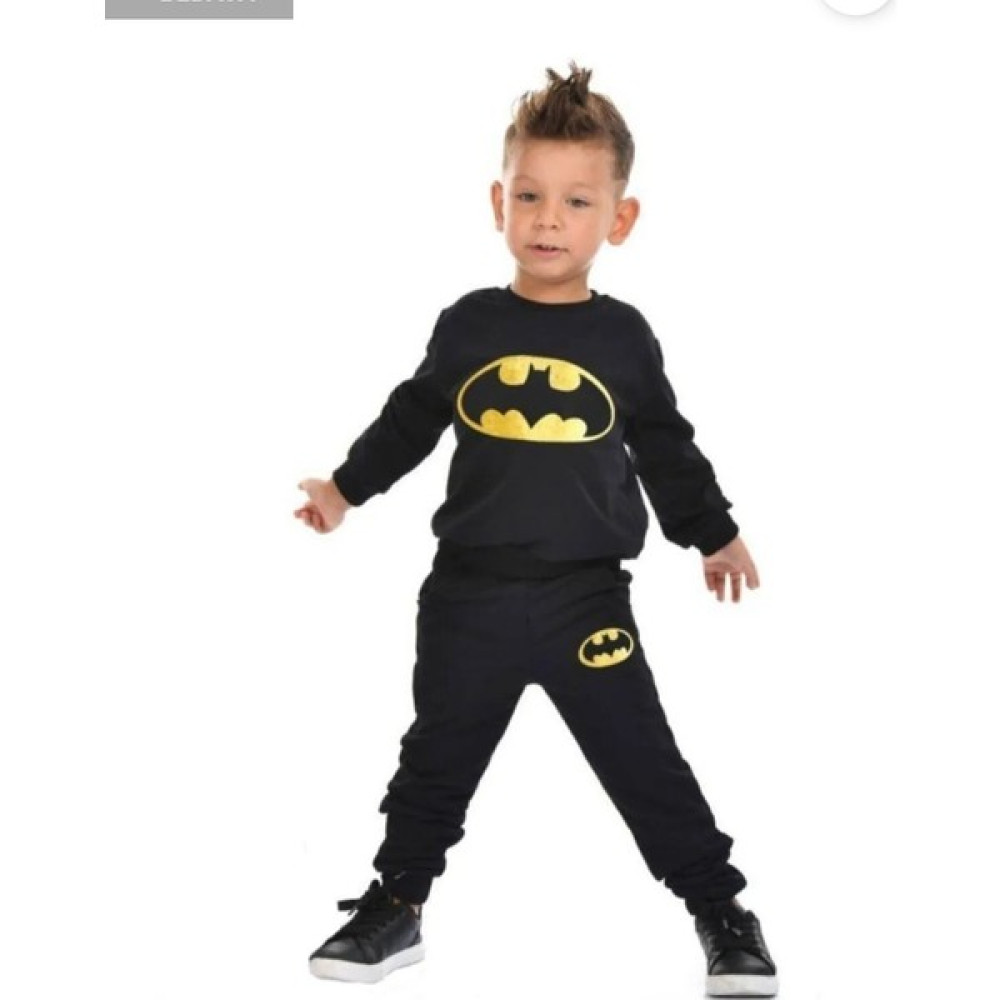 Ense Batman Baskılı Erkek Çocuk Eşofman Takımı Siyahbatman Erkek Çocuk Pijama Fiyatı