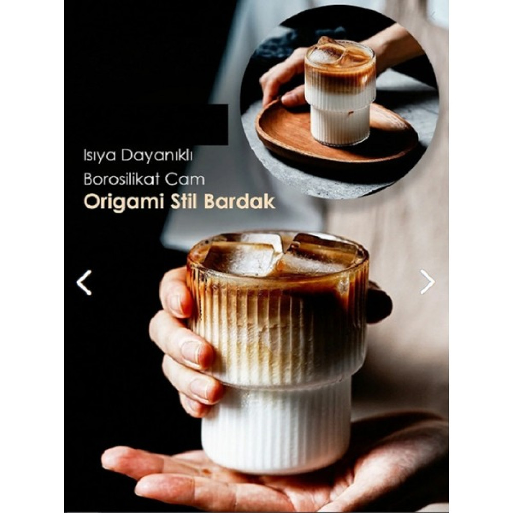 Entarzlife Isıya Dayanıklı Origami Stil Bardak 300 ml ( 1,5 Su Bardağı Hacim) Oto Boyaları Fiyatı
