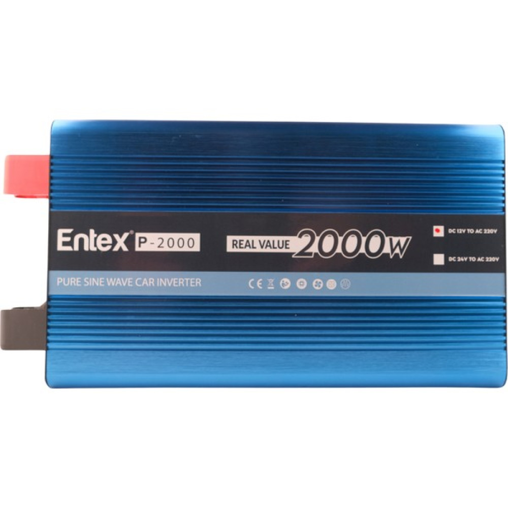 Entex 12 V Volt 2 Kw 2000 W Watt Tam Saf Sinus Solar Inverter 220 Çevirici Invertör Dijital Ekranlı Dönüştürücü Power Supply Fiyatı