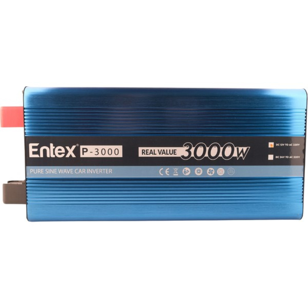 Entex 12 V Volt 3 Kw 3000 W Watt Tam Saf Sinus Solar Inverter 220 Çevirici Invertör Dijital Ekranlı Dönüştürücü Power Supply Fiyatı